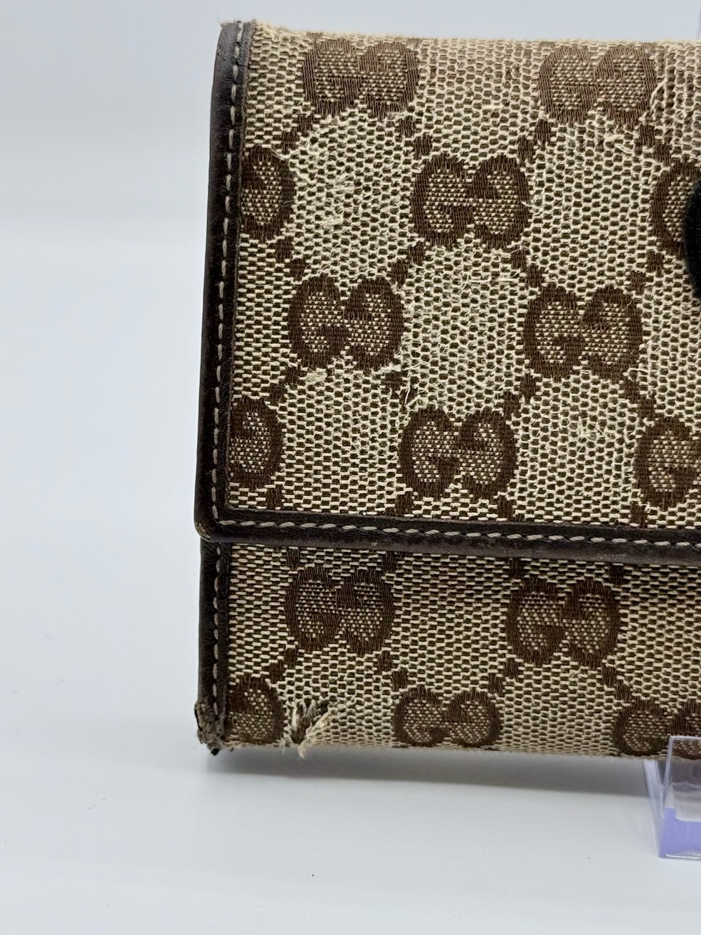 Gucci GG Supreme Continental Wallet on Chain-Customized 🍒 - Picture 7 of 17